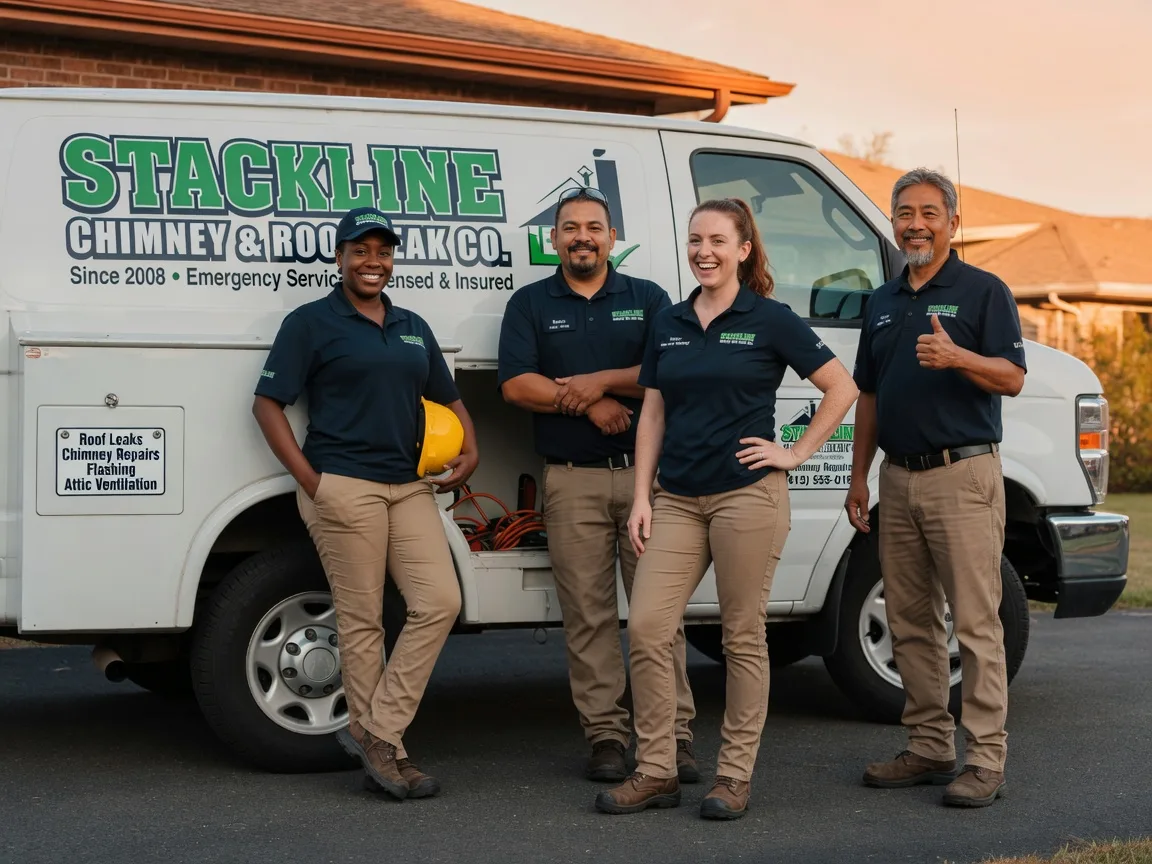 Chimney flashing repair company in Claiborne, MD